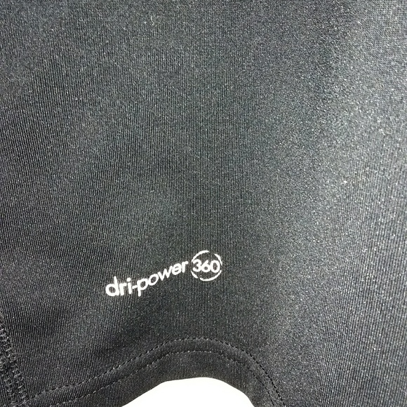 Russell Dri-Power 360 Black Athletic Shirt - Picture 2 of 5